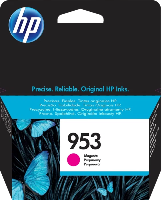 HP 953 Cartouche d'encre Magenta F6U13AE, jusqu'à 630 pages HP 953 Cartouche d'encre Magenta F6U13AE, jusqu'à 630 pages