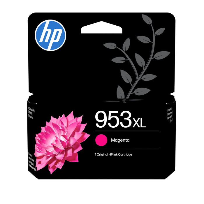 HP 953XL Cartouche d'encre Magenta grande capacité (F6U17AE) de haute capacité authentique