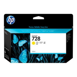 HP Cartouche d'encre No 728 HP 728 Jaune F9J65A 130 ml pour DesignJet