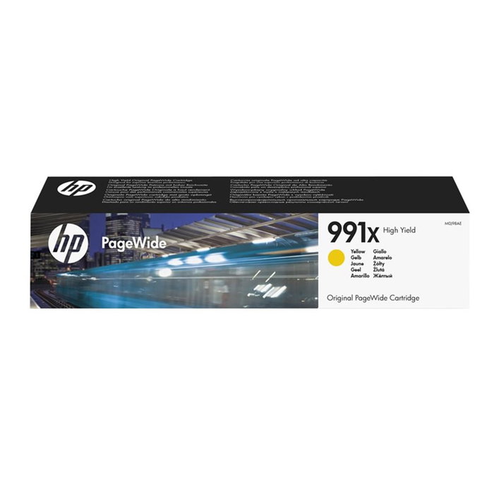 HP Cartouche d'encre 991X Jaune Grande Capacité (M0J98AE) HP Cartouche d'encre 991X Jaune Grande Capacité (M0J98AE)