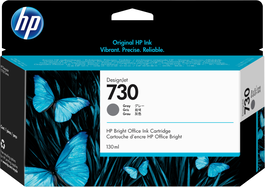 HP Cartouche d'encre 730 gris P2V66A