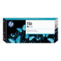 HP Cartouche d'encre grise No 730 HP730 HP 730 (P2V72A) - Qualité d'image nette et couleurs vives pour documents techniques