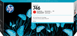 HP Cartouche d'encre P2V81A 746 Rouge - Cartouche d'imprimante