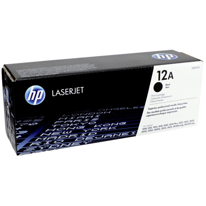 HP Cartouche de toner 12A Q2612A Noir