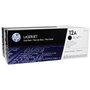HP Cartouche de toner 12A (Q2612AD) Noir, Pack de 2