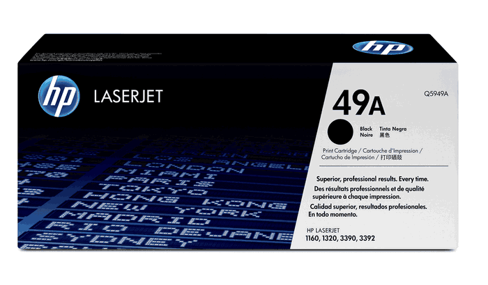 HP Toner Noir Q5949A (49A) - Cartouche d'origine HP Toner Noir Q5949A (49A) - Cartouche d'origine