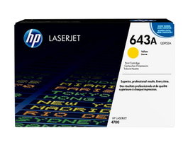 HP 643A Toner Jaune Originale