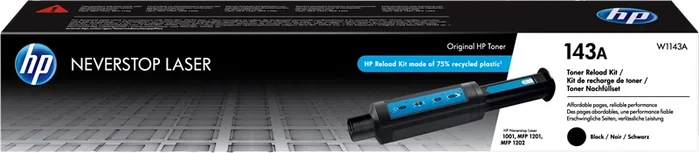 HP W1143A 143A Toner noir pour imprimante HP LaserJet, 2 2 500 pages HP W1143A 143A Toner noir pour imprimante HP LaserJet, 2 2 500 pages