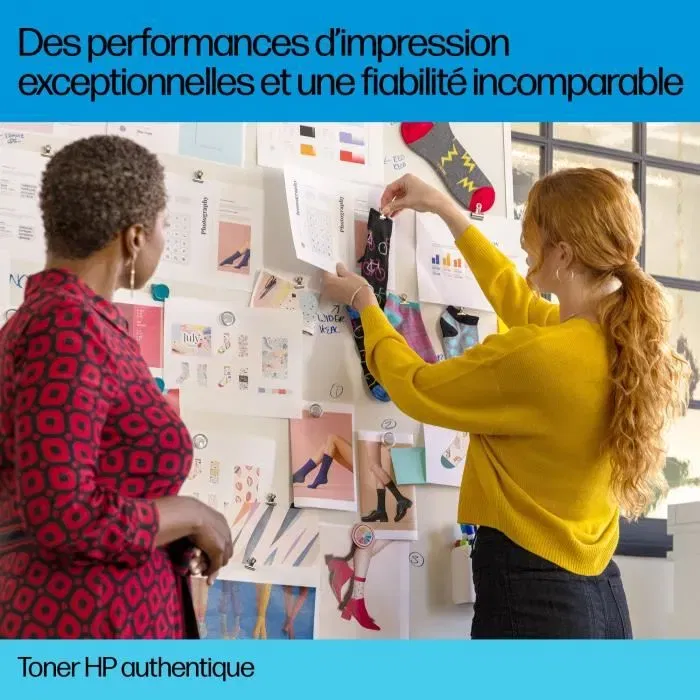 HP Toner Neverstop Noir W1143AD - Pack de 2 recharges authentiques compatibles avec les imprimantes HP Neverstop 1000/1200 Series - Jusqu'à 2500 pages par recharge