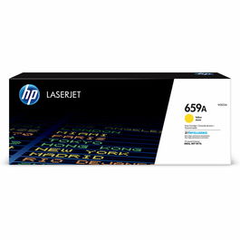 HP Toner 659A / W2012A Jaune - Cartouche d'encre compatible pour imprimantes HP