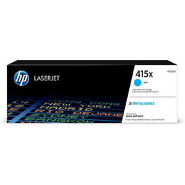 HP Toner W2031X / 415X Cyan XL, Cartouche d'encre pour imprimante laser