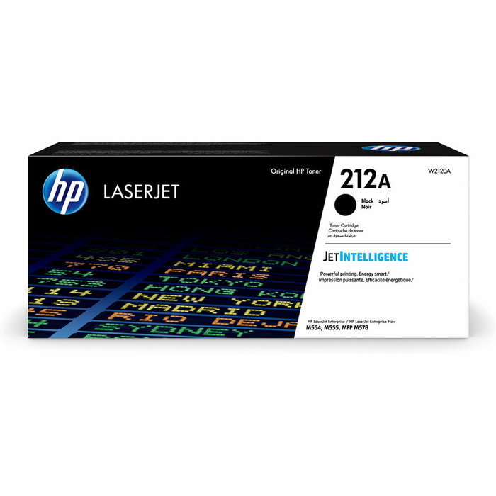 HP Cartouche de toner 212A W2120A noir HP Cartouche de toner 212A W2120A noir