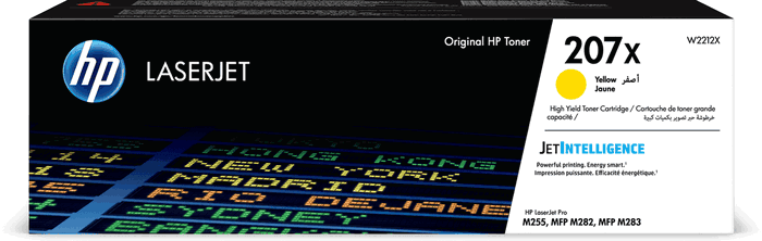 HP Toner 207X W2212X Jaune XL
