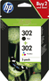 HP HP 302 Multipack Noir et Tricolore X4D37AE