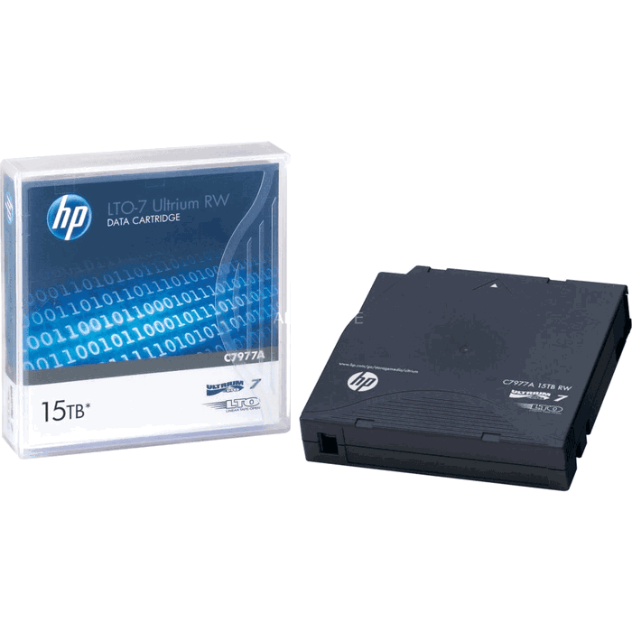 HP Bande LTO7 de sauvegarde - Référence C7977A Bleue - Cartouche LTO Ultrium 7 pour lecteurs compatibles HP Bande LTO7 de sauvegarde - Référence C7977A Bleue - Cartouche LTO Ultrium 7 pour lecteurs compatibles