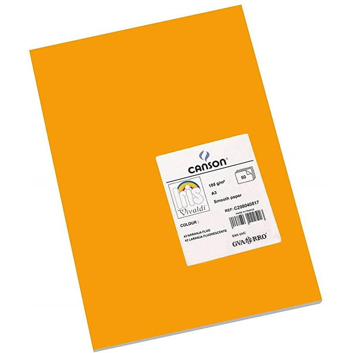 Papiers carton Iris Orange 50 x 65 cm Papiers carton Iris Orange 50 x 65 cm