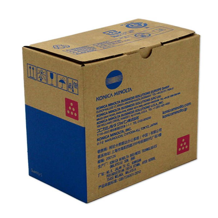 Konica Minolta Toner TNP-48 Magenta A5X0350 - Cartouche d'encre compatible pour imprimantes Konica Minolta