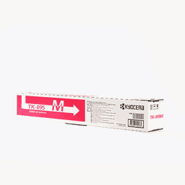 Kyocera Cartouche de toner TK-895M / 1T02K0BNL0 Magenta pour imprimante