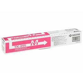 Kyocera Cartouche de toner TK-895M / 1T02K0BNL0 Magenta pour imprimante