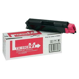 Kyocera Toner TK-590M 1T02KVBNL0 Cartouche d'encre Magenta pour imprimante
