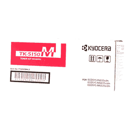 Kyocera Toner TK-5150M / 1T02NSBNL0 Magenta pour imprimante