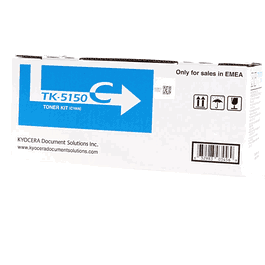 Kyocera Toner TK-5150C Cyan 1T02NSCNL0 pour imprimante - Cartouche d'encre de haute qualité