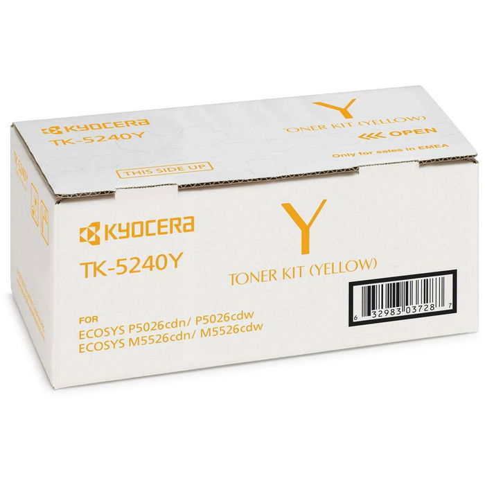 Kyocera TK-5240Y Toner Jaune Cartouche d'encre Originale 1T02R7ANL0 pour Imprimante et Copieur Kyocera TK-5240Y Toner Jaune Cartouche d'encre Originale 1T02R7ANL0 pour Imprimante et Copieur
