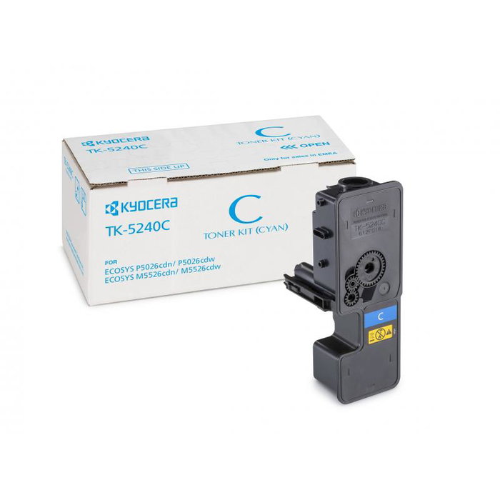 Kyocera TK-5240 Cartouche Toner Cyan Original 1T02R7CNL0 – pour ECOSYS M5526cdw/M5526cdn Kyocera TK-5240 Cartouche Toner Cyan Original 1T02R7CNL0 – pour ECOSYS M5526cdw/M5526cdn