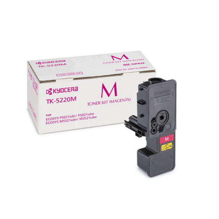 Kyocera Cartouche TK-5220 TK5220 Magenta Original Toner Compatible ECOSYS M5521cdw M5521cdn