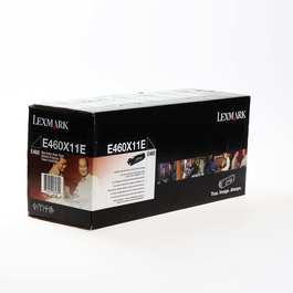 Lexmark E460X11E - Cartouche de toner noir pour imprimantes Lexmark