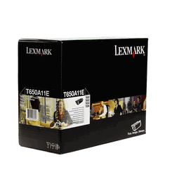 Lexmark T650A11E Toner Cartouche Noir Compatible pour Imprimantes Lexmark