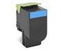 Lexmark 702HC Cyan Cartouche de toner haute capacité (3K)