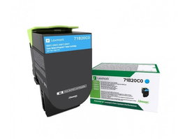 Lexmark Toner 71B20C0 Cyan Standard