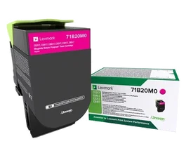 Lexmark 71B20M0 Tóner Magenta ~2 300 Pages pour CS/CX317/417/517