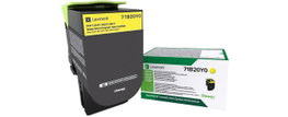 Lexmark 71B20Y0 Cartouche de toner jaune compatible