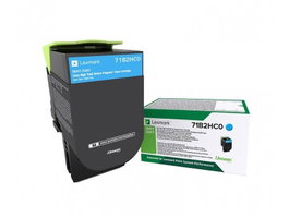 Lexmark Toner 71B2HC0 Cyan Standard