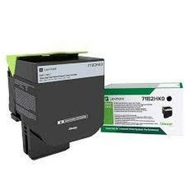 Lexmark 71B2HK0 Cartouche de toner noir compatible avec imprimantes Lexmark
