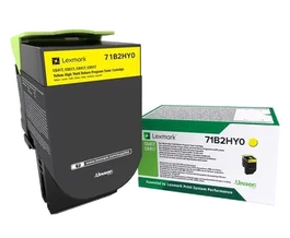 Lexmark 71B2HY0 Toner Jaune pour CS/CX417/517, 3 500 Pages