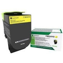 Lexmark 71B2HY0 Cartouche de toner jaune - Toner jaune compatible pour imprimantes Lexmark