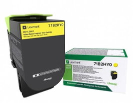 Lexmark Toner 71B2HY0 Jaune Standard