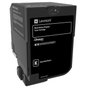 Lexmark Toner 74C20K0 Black Standard Noir