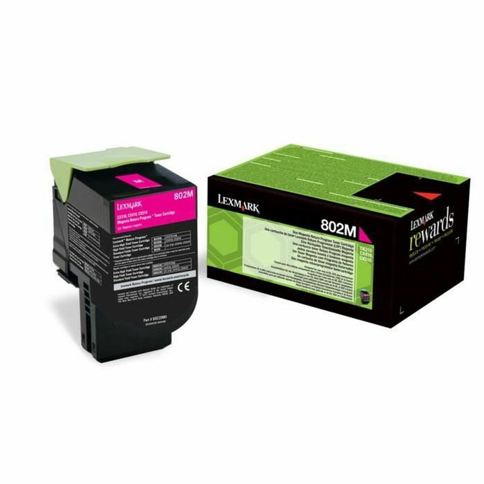 Lexmark Toner 802M Magenta Standard 80C20M0 Lexmark Toner 802M Magenta Standard 80C20M0