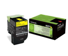 Lexmark Toner 802Y Jaune Standard