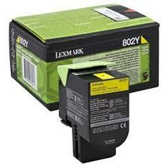 Lexmark Toner 802Y Jaune Standard Lexmark Toner 802Y Jaune Standard