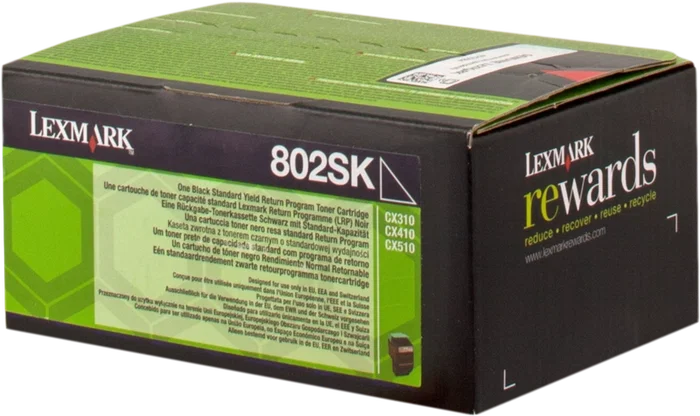 Lexmark 80C2SK0 Toner noir Unison rendement standard pour imprimante Lexmark Lexmark 80C2SK0 Toner noir Unison rendement standard pour imprimante Lexmark