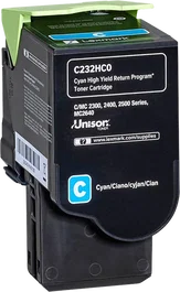 Lexmark C232HC0 Toner cyan C/MC2325/2425/2535 - 2300 pages