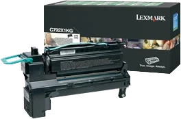 Lexmark C792X1KG Cartouche toner noir Extra Haut Rendement pour Lexmark C792