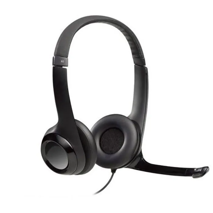 Logitech Casque avec Micro H390 - Réf. 981-000406 - Noir Logitech Casque avec Micro H390 - Réf. 981-000406 - Noir