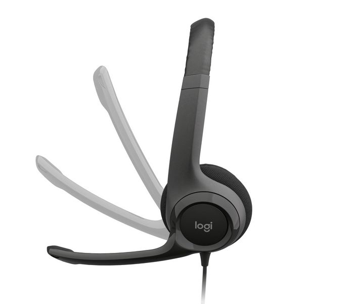 Logitech Casque Gamer avec Microphone anti-bruit, Confort rembourré, Son Stéréo Numérique et Commutateur In-Line, USB, Noir Logitech Casque Gamer avec Microphone anti-bruit, Confort rembourré, Son Stéréo Numérique et Commutateur In-Line, USB, Noir