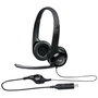 Casques avec Microphone Logitech LGT-H390 Noir